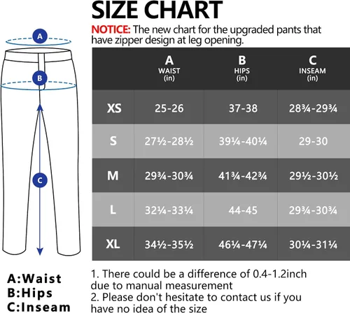 Vista 7 de Little Donkey Andy Womens Hiking Golf Outdoor Athletic Softshell Pants Quick Dry Lightweight