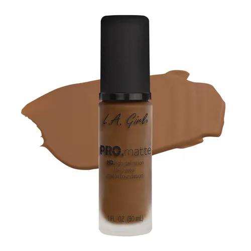 Vista 29 de L.A. Girl PRO.Matte Foundation, Sand GLM678 (Paquete de 2)