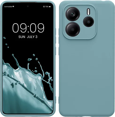 Vista 131 de kwmobile Funda compatible con Xiaomi Redmi Note 9S / 9 Pro / 9 Pro Max - Funda protectora de silicona TPU suave y delgada - Negro mate