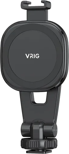 Vista 11 de VRIG MG-40 Soporte magnético para trípode para Magsafe, tres ejes giratorios con rosca de 1/4 y adaptador de zapata fría para cámara, compatible