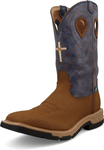 Vista 7 de Twisted X Mens 12" Pull On Soft Toe Western Work Boot