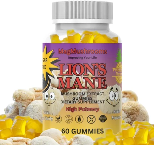 Vista 13 de Tintura de hongos de rutina matutina, alta potencia, doble extracción, 60 dosis diarias, melena de león y cordyceps