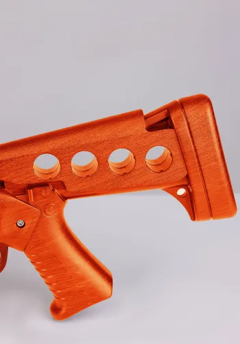 Vista 6 de Pistola de Juguete Lanzadardos de Acción Abatible de Doble Cañón Corto Multicolor
