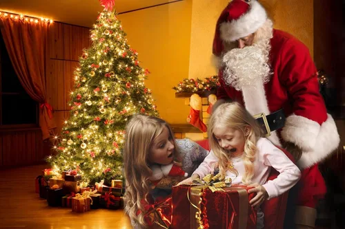 Vista 4 de Trajes de Santa Claus para navidad, trajes para fiesta, disfraces, cosplay