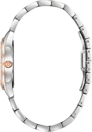 Vista 3 de Bulova Ladies Classic Sutton Quartz Diamond Stainless Steel Bracelet Watch