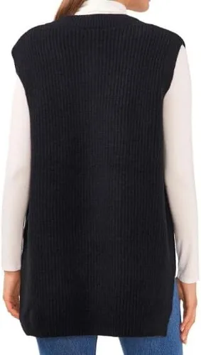 Vista 3 de Vince Camuto Chaleco de gran tamaño para mujer