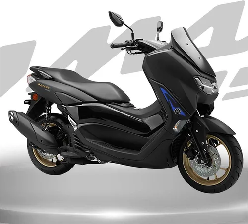 Vista 3 de Adhesivo 3D para motocicleta, diseño de carenado, color azul