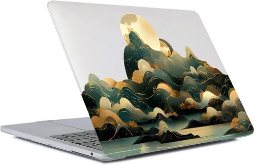 Vista 16 de Funda rígida de plástico compatible con MacBook Air de 13 pulgadas 2020 2021 M1 A2337 A2179 A1932, carcasa rígida de plástico para Mac Air 13