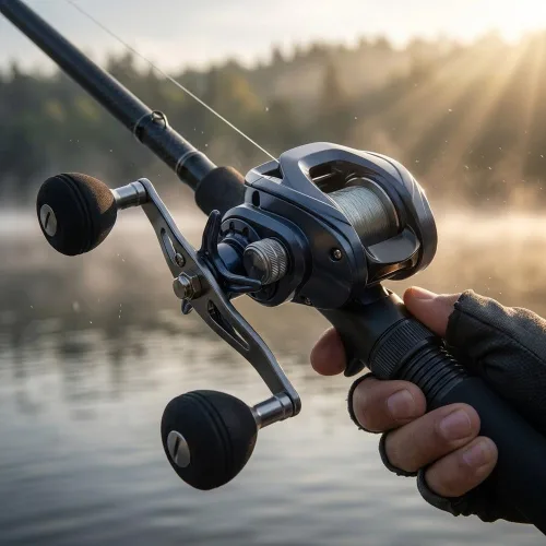 Vista 8 de Carrete de pesca All Metal Big Game 15.4 lbs Max Drag(mano derecha)