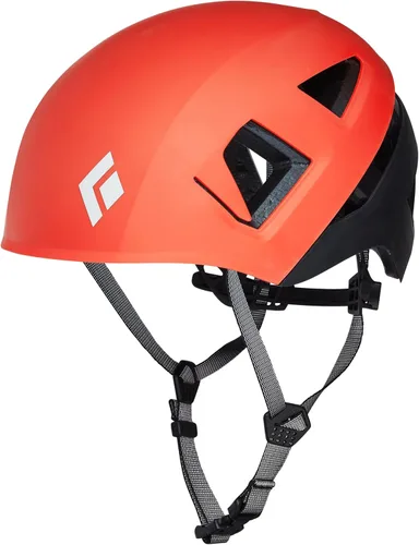 Vista 5 de BLACK DIAMOND Casco Capitan Construcción de doble espuma Cobertura duradera Casco ajustable, ventilado para escalada en roca y montañismo