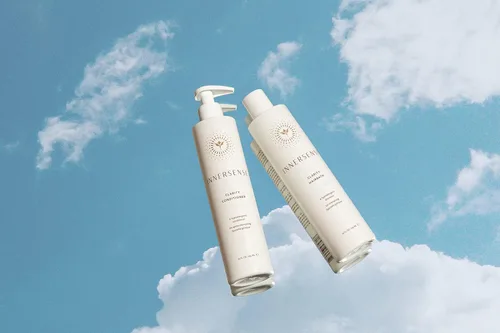 Vista 2 de Innersense Organic Beauty - Baño de cabello natural claro + calmante hipoalergénico Clarity + dúo de acondicionador Cuidado del cabello no tóxico