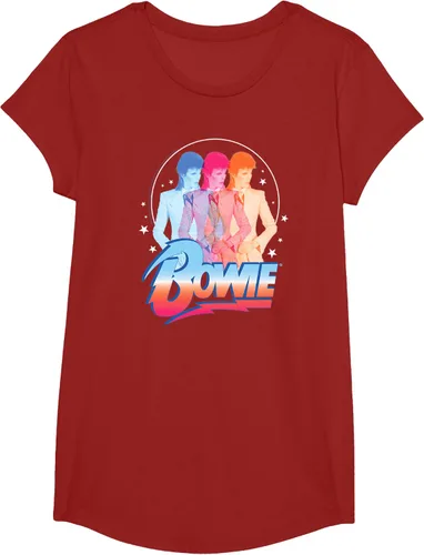 Vista 35 de David Bowie - Camiseta Bowie 3D, Negro