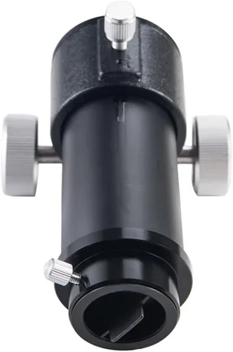 Vista 2 de Enfoque de telescopio de 1,25 pulgadas para telescopio astronómico refractor - con rosca hembra M42 - Fundición totalmente metálica