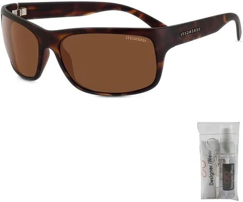 Vista 2 de Serengeti Gafas de sol redondas Leonora para hombre + kit de gafas gratis