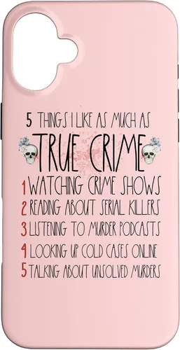 Vista 23 de Funda para iPhone 13 Pro Max Serial Killer I Like True Crime For Women True Crime Lover