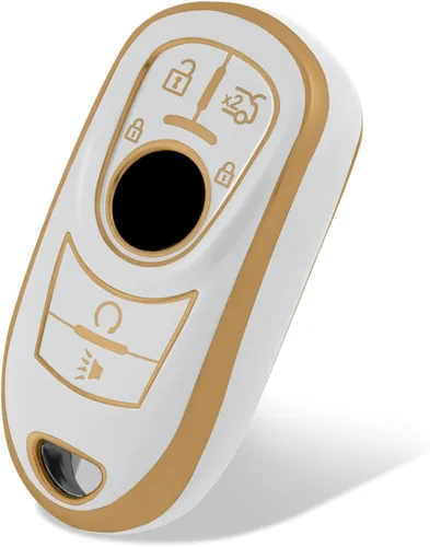 Vista 53 de Funda protectora inteligente de termoplástico con 4 botones para llave de Hyundai; funda compatible con los modelos Elantra, Ioniq, Sonata, Tucson