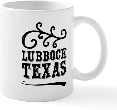 Vista 14 de CafePress – Taza Amarillo Texas – El único Taza de café, taza de café, S, Blanco