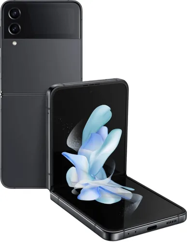 Vista 2 de Samsung Galaxy Z Flip 4 5G, versión estadounidense, 128 GB, Azul - Verizon (renovado)