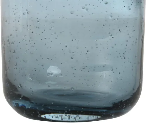 Vista 3 de Juego de 6 vasos de cristal 8.3 x 8.3 x 9.3 10.8 fl oz Burbujas Azul