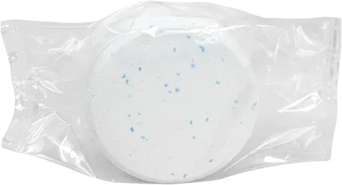 Vista 3 de Pool Mate Piscina todo en 1 de 4 libras con pestañas de cloro de 3 pulgadas, tabletas de cloro de 3 pulgadas, desinfectante, clarificador, inhibidor