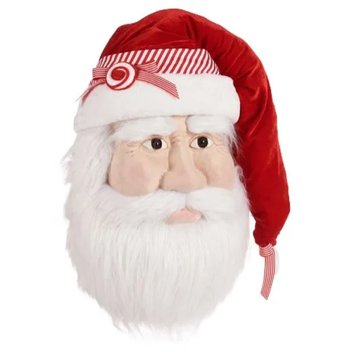Vista 2 de Figura Decorativa Krist+ Papá Noel Cabeza