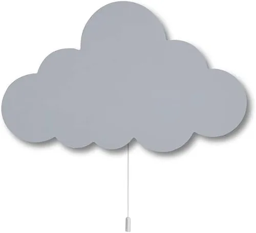 Vista 16 de BugyBagy Crea una maravillosa lámpara de pared para guardería (globo grande de capucha, gris)