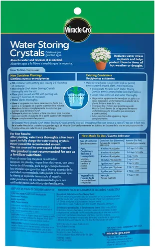 Vista 5 de Miracle-Gro Cristales para almacenar agua, 12 onzas