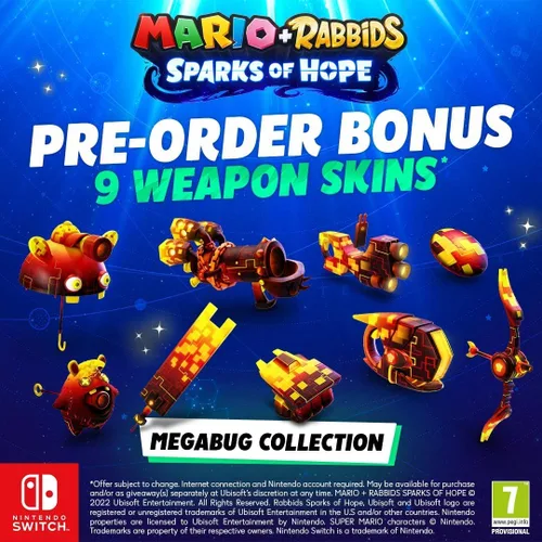 Vista 2 de Nintendo Switch Mario Rabbids Sparks of Hope Standard Edition Import Region Free