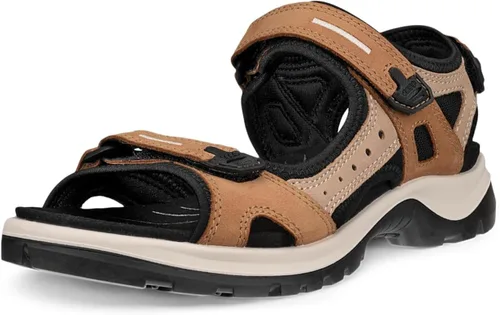 Vista 25 de ECCO Yucatan, sandalia deportiva para mujer Aire/Nubuck azul polvoriento
