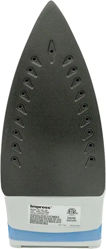 Vista 2 de Impress Plancha básica para ropa Antiadherente Compacta Spray Vapor ajustable Selector de telas Cable giratorio Ligero 1200 vatios