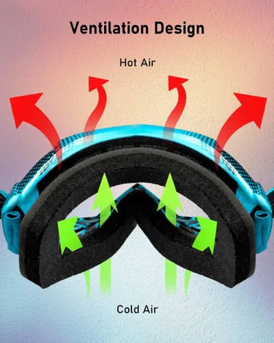 Vista 6 de BELINOUS - Gafas de protección para niños para ATV, moto de cross, motocicleta, motocross MX, gafas de moto de cross para jóvenes para niños de 3 a