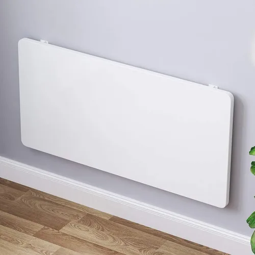 Vista 4 de Mesa plegable montada en la pared, mesa de comedor de cocina para el hogar, escritorio de ordenador, mesita de noche, banco de trabajo, 30 tamaños