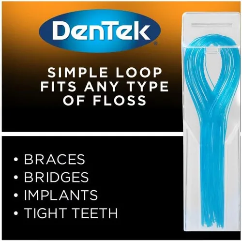 Vista 3 de DenTek Enhebradores de hilo dental 50 ea (paquete de 2)