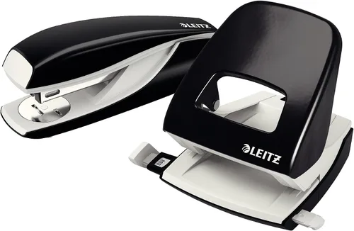 Vista 8 de Leitz 55020195 - Grapadora ergonómica de metal, color negro