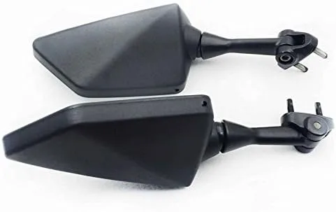 Vista 3 de Espejo retrovisor izquierdo y derecho negro para motocicleta KAWASAKI NINJA 250R EX250 2008-2013