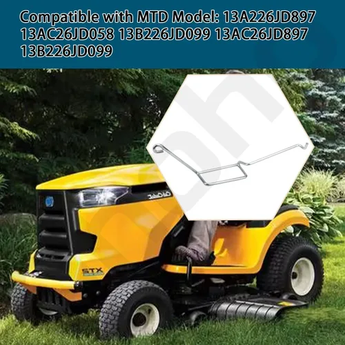 Vista 5 de Ohoho 747-06126A 747-06126 Portacorrea de transmisión compatible con cortacésped Cub Cadet de 30 pulgadas - Compatible con el modelo: CC30 CC30H