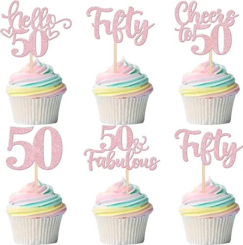 Vista 12 de 30 piezas de adornos para cupcakes de 12 cumpleaños feliz, brillantes doce, hola 12, felicitaciones a 12 años, adornos para cupcakes, 12