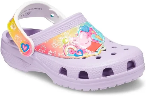 Vista 2 de Crocs Unisex-Child Classic Peppa Pig Clogs Toddler Shoes