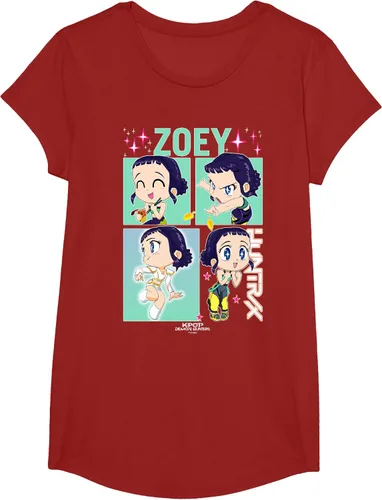 Vista 3 de Kpop Demon Hunters Zoey Camiseta Oficialmente Autorizada