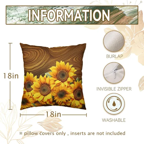 Vista 219 de Juego de 2 fundas de almohada de 16 x 16 pulgadas, diseño patriótico de bandera estadounidense con estrellas para exteriores, estilo casa de campo
