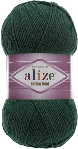 Vista 27 de 55% algodón 45% acrílico Alize Cotton Gold Yarn 1 madeja/bola 3.53 oz 360 yardas (1-crema)