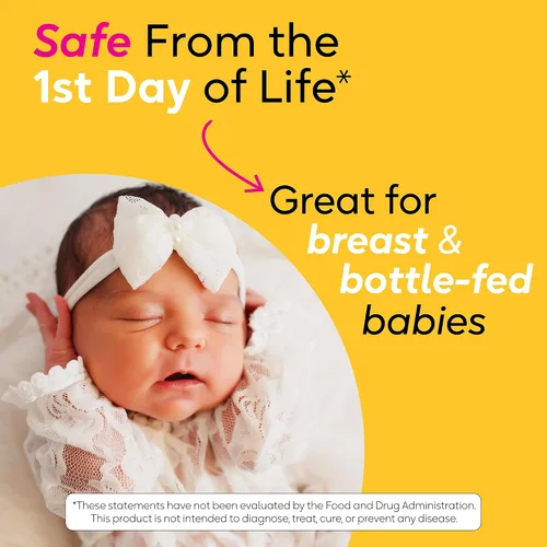 Vista 3 de BioGaia ProTectis Gotas probióticas para bebés Alivio de cólicos y gases + Vitamina D Seguro para recién nacidos Alivia el llanto