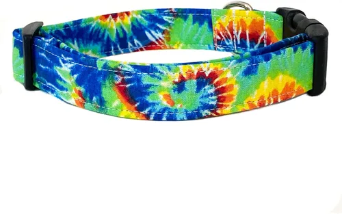 Vista 2 de Tie Dye Dog Collar (X-Small)