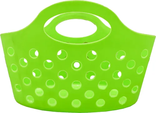 Vista 6 de Cesta multicolor surtida con asas 3ct
