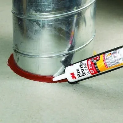 Vista 5 de 3M Fire Barrier CP 25WB Sellador Intumescente Rojo 10.1 oz.