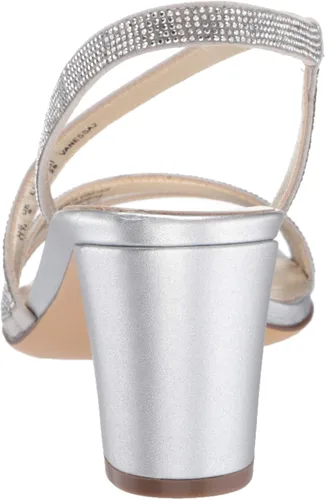 Vista 3 de Naturalizer Sandalias de tacón Vanessa para mujer, Oro