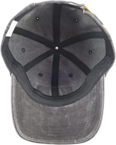 Vista 6 de Gsspvii Gorra de béisbol de algodón ajustable para hombre con parche de cuero para abuelo