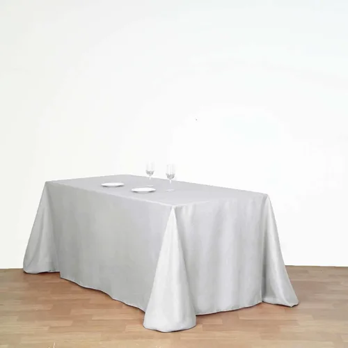 Vista 102 de Efavormart - Mantel rectangular, 60 x 102 pulgadas, resistente a las manchas y a las arrugas, lavable, mantel decorativo oblongo de tela de Amatista
