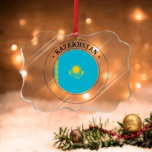 Vista 36 de Bandera de Hungría, adornos para árbol de Navidad, bandera nacional de Hungría, decoración de Navidad, adorno acrílico, recuerdo de Navidad, amantes
