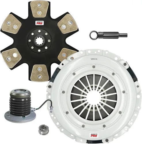 Vista 8 de PRO Performance Stage 5 Kit de embrague con volante con cilindro esclavo compatible con Ford Mustang GT 2005-2010; Bullitt 4.6L V8